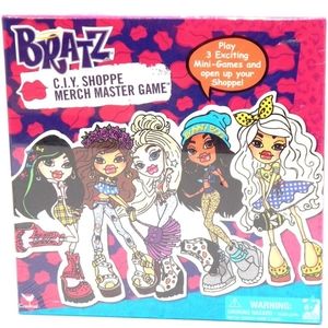 NWTS Girl's Fashion Merchandising Bratz C.I.Y. Shoppe Merch Master Board Game